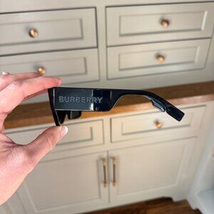 Burberry Micah Sunglasses; Black Frames, Grey Lenses, NWOT